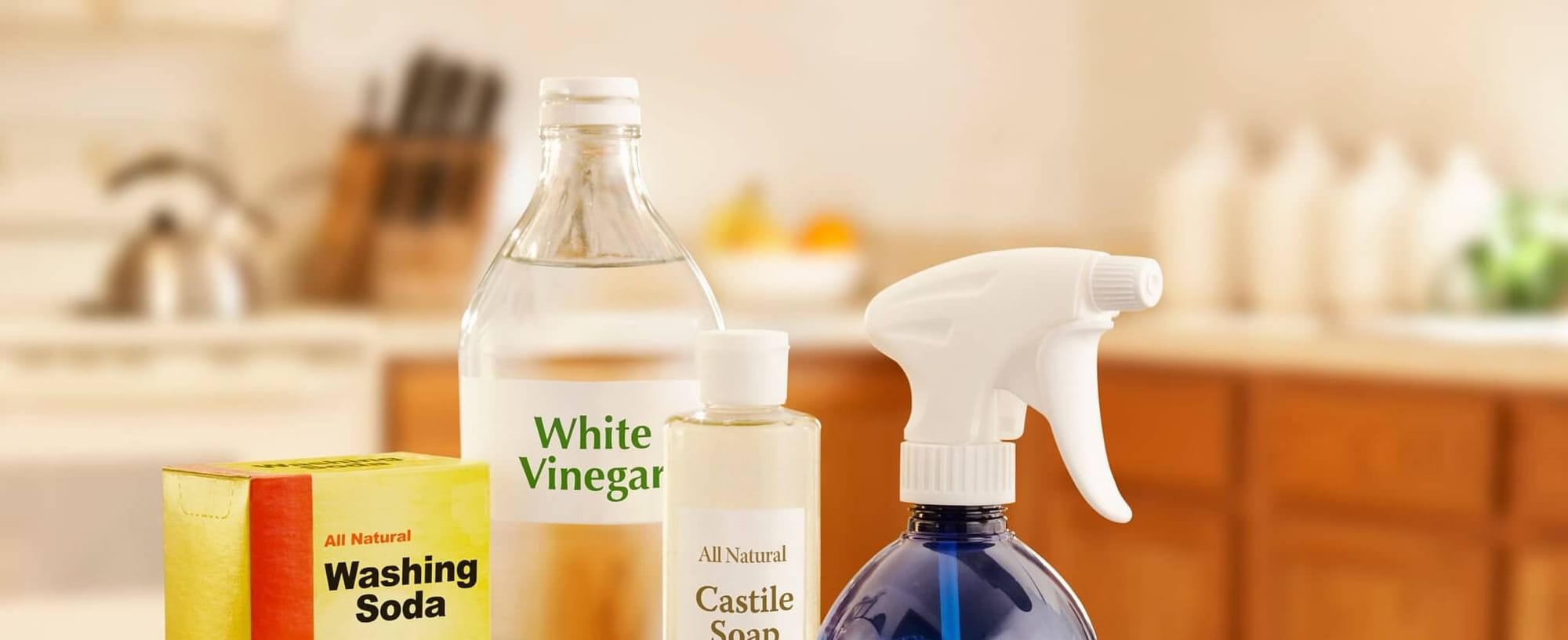 at home cleaning products