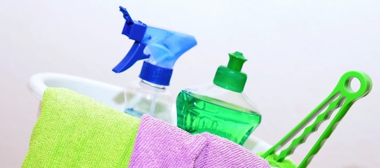 cleaning products by pexels